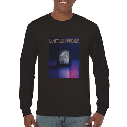 Limitless Projex Unisex Long-Sleeve Black Shirt